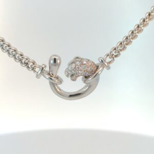 Brillantcollier ca. 0.225ct