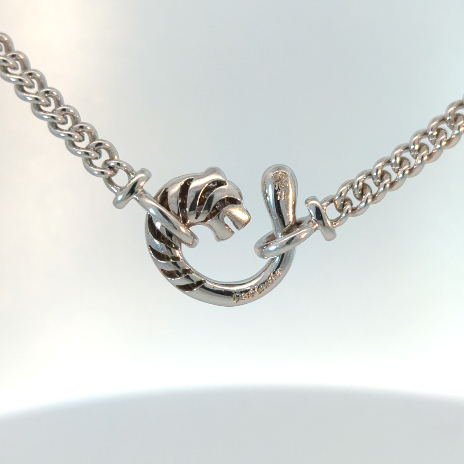 Brillantcollier ca. 0.225ct – Bild 2