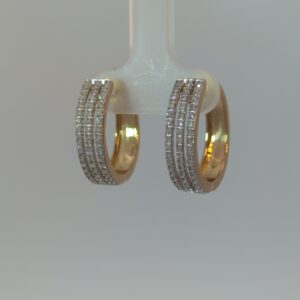 Brillantcreolen ca. 0.48ct