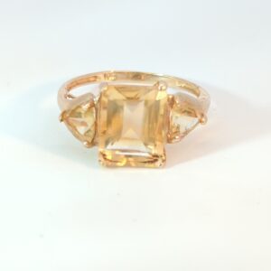 Citrinring ca.3,6ct